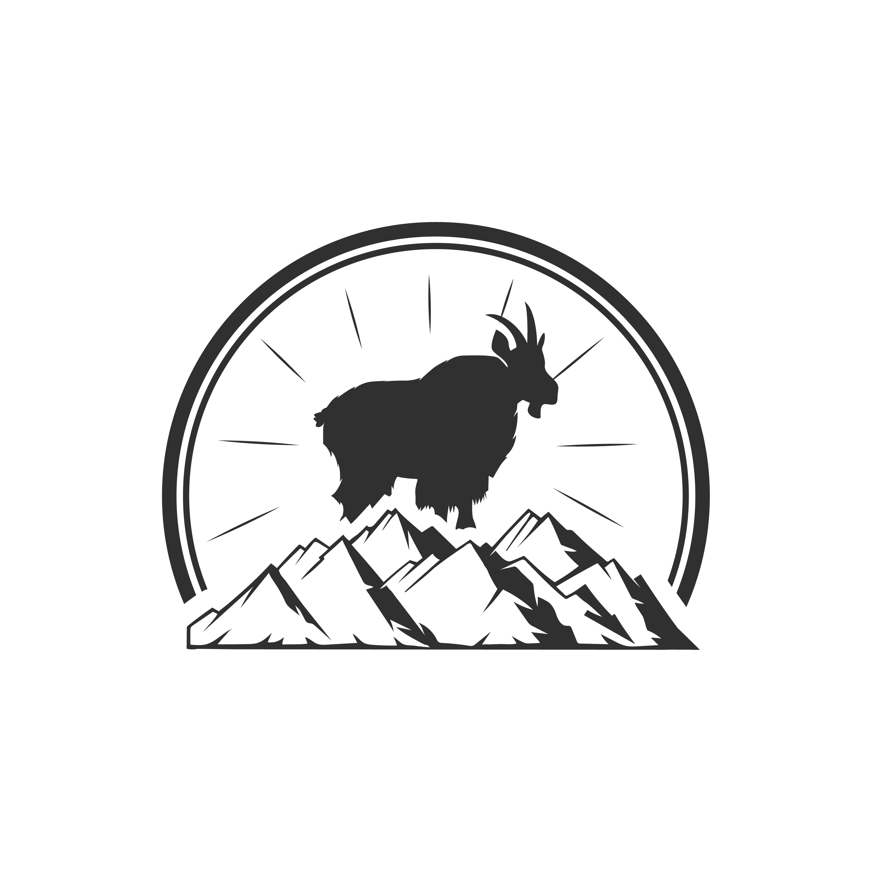 Mounatin Goat Garage Doors